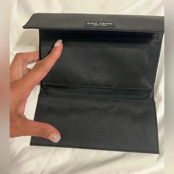 Kate Spade Black Canvas Wallet - Picture 2 of 7